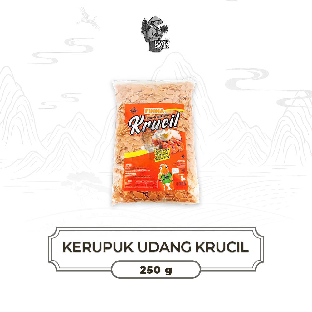 Finna Kerupuk Udang Krucil 250g – Tukang Sayur Denpasar