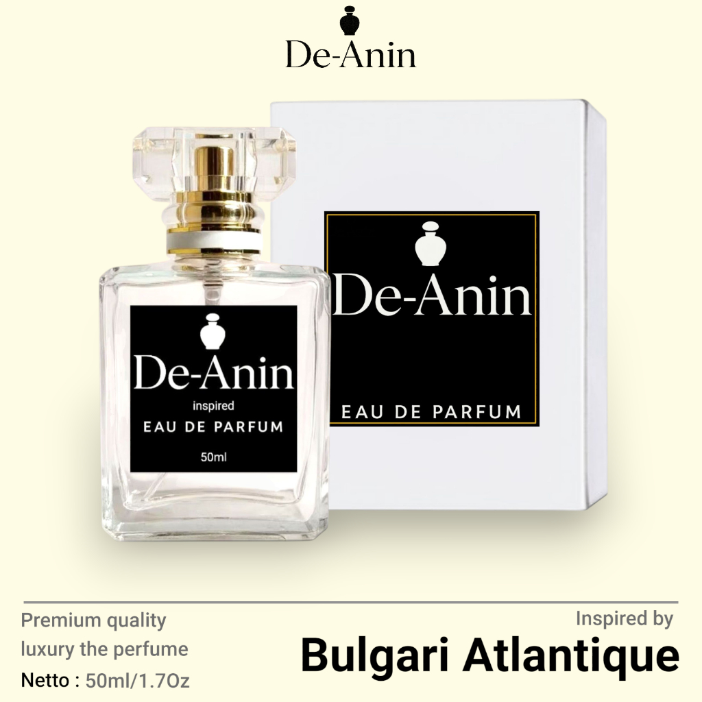 Parfum Pria Bulgari Aqua Atlantique Eau De Parfum 50ml Wangi Fresh Maskulin & Tahan Lama By De-Anin