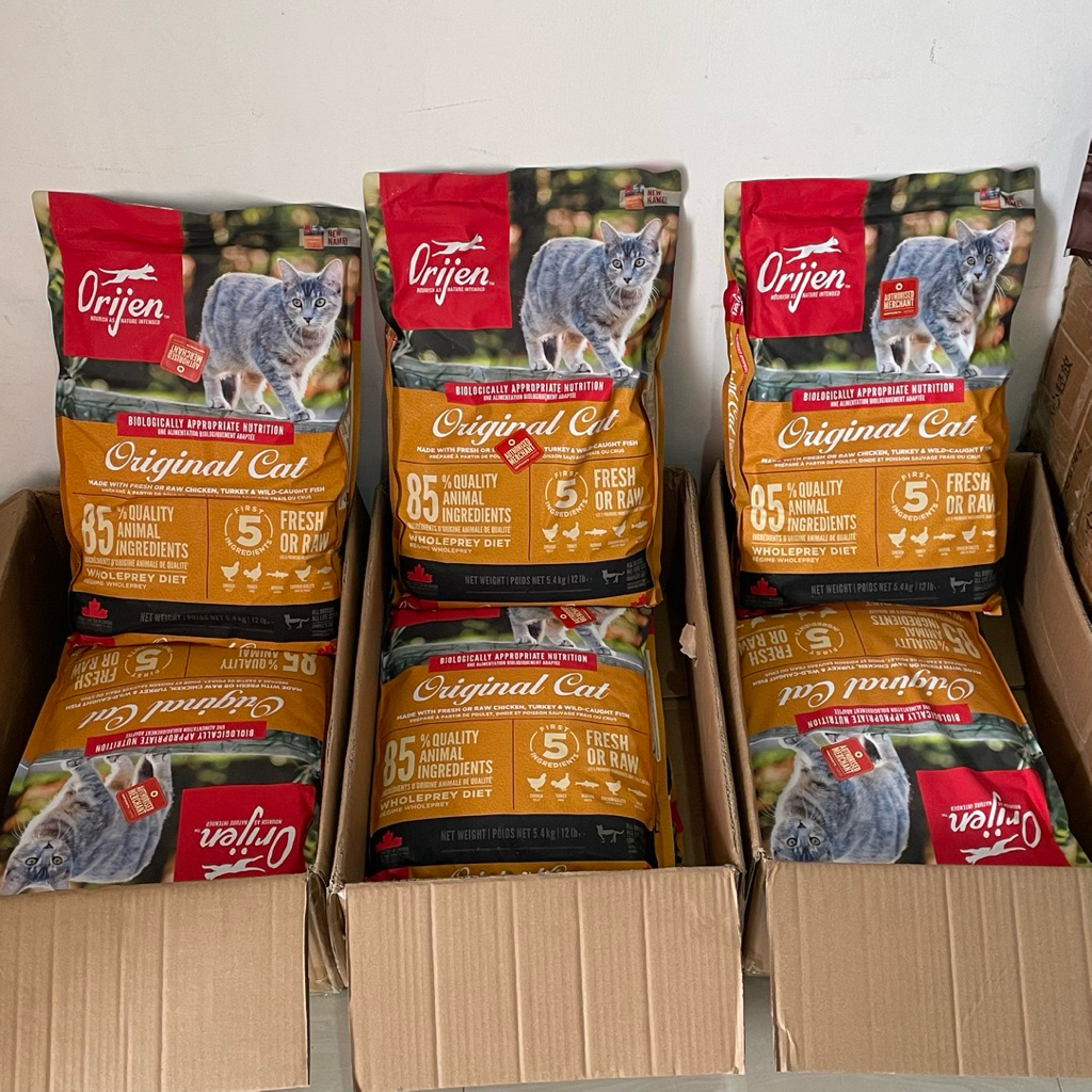Orijen Original Cat 5.4kg | Orijen Cat & Kitten | Cat Dry Food | Made in Canada