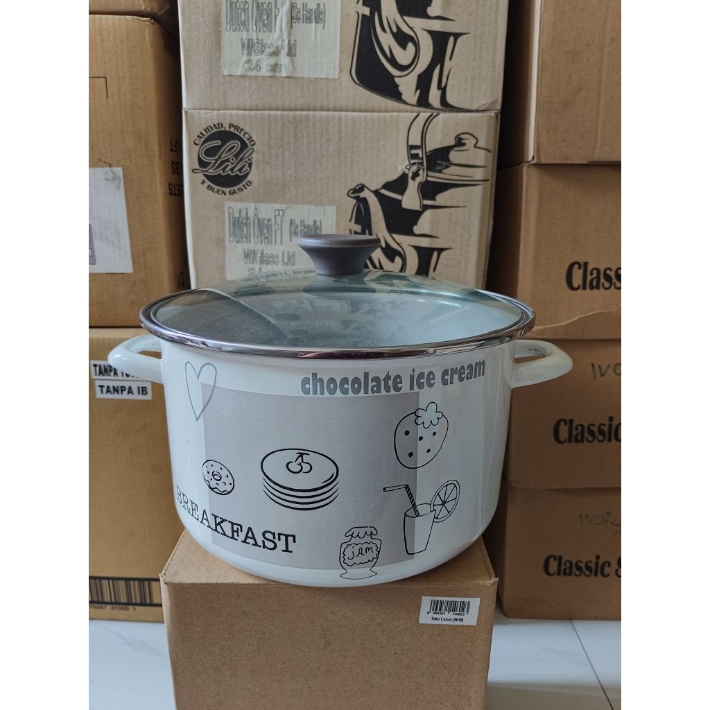 CHEFINA PANCI ENAMEL TEBAL CHOCOLATE UK 26