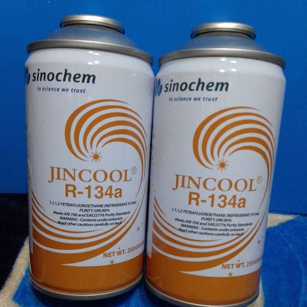 FREON KULKAS, AC,MOBIL JINCOOL R134A 250gram