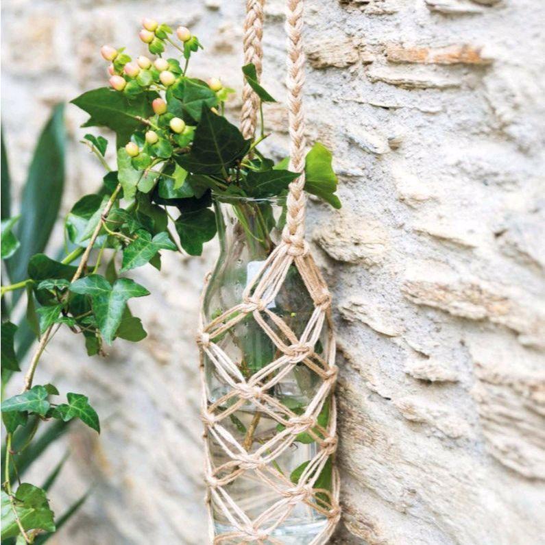 Gantungan Tanaman Hias Macrame/Gantungan Tanaman Dinding/Hiasan Dinding/Dekorasi dinding macrame