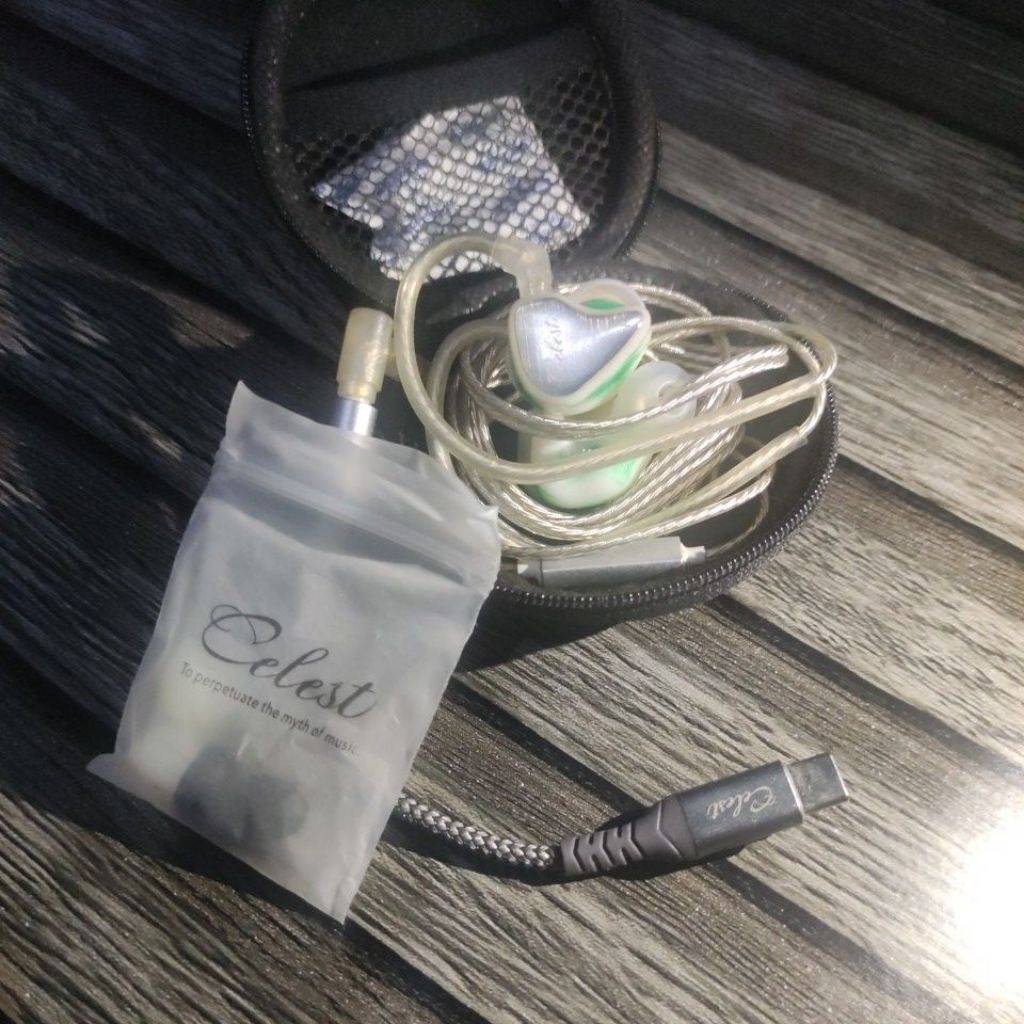 Kinera Celest Wyvern White 10mm LCP DD IEM + Kinera Celest Ruyi