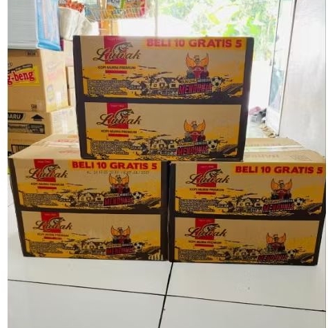 luwak kopi hitam mini 1 karton 20*15*6,5g