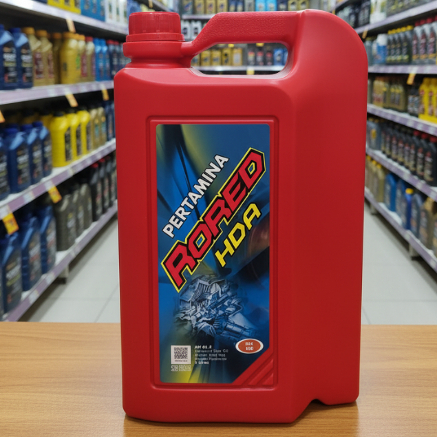 PERTAMINA Rored HDA 140 5L OLI Pelumas Rored HDA 5 Liter