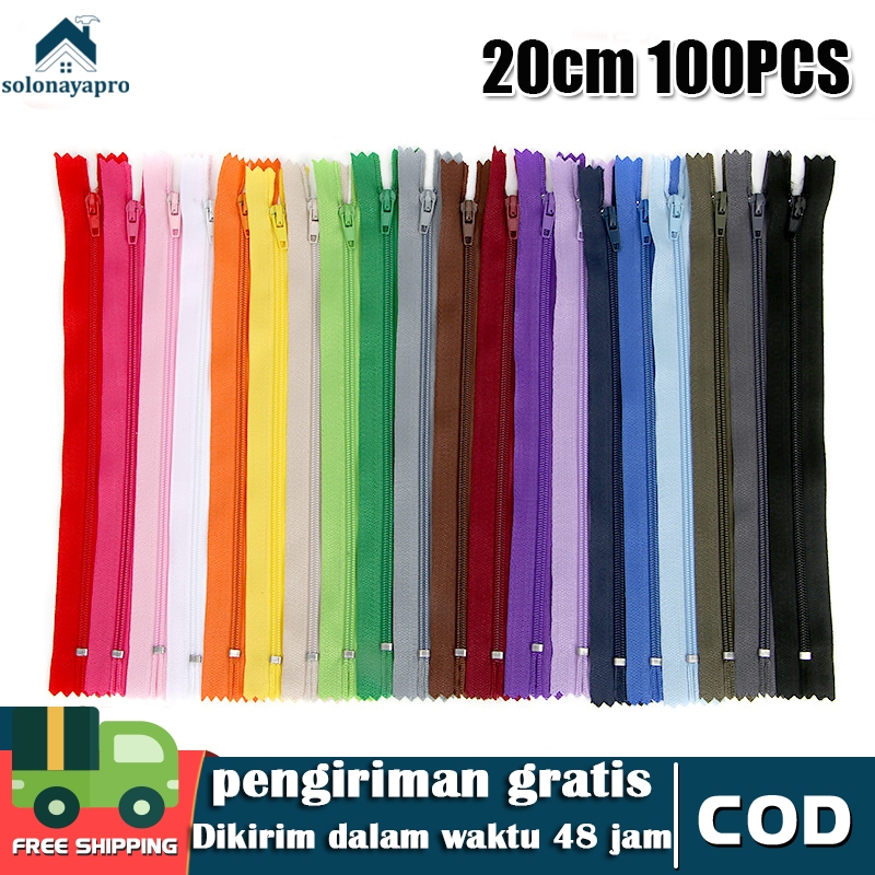 8”/20cm Resleting Jaket Coil (100pcs)