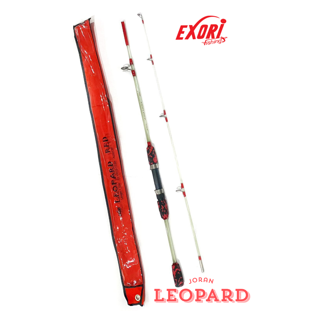 Joran Pancing Exori Leopard Fiber Solid (150–180 cm)