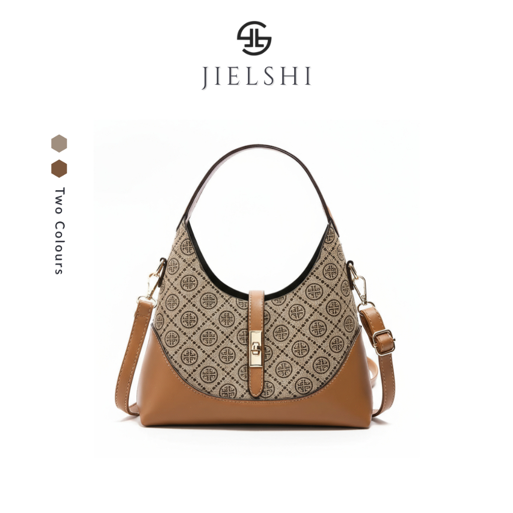 Jielshi Tas Selempang Wanita Niyama 8990 #SL.461 Slingbag Cewek Terbaru Bahan Kulit PU Leather