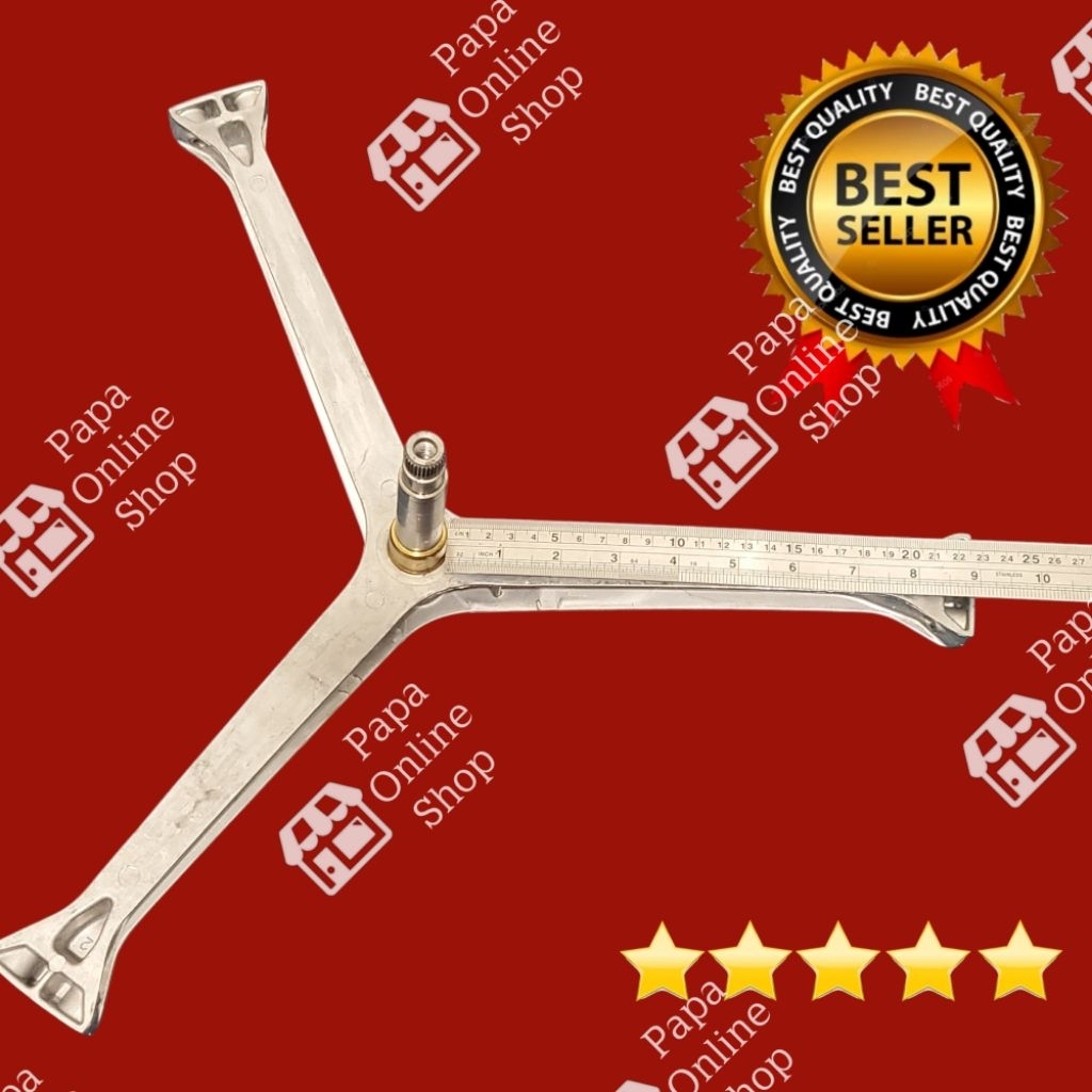 Spider Segi Tiga Krospis Baling Baling Mesin Cuci Beko WCV7612XS0 WCV7512BS