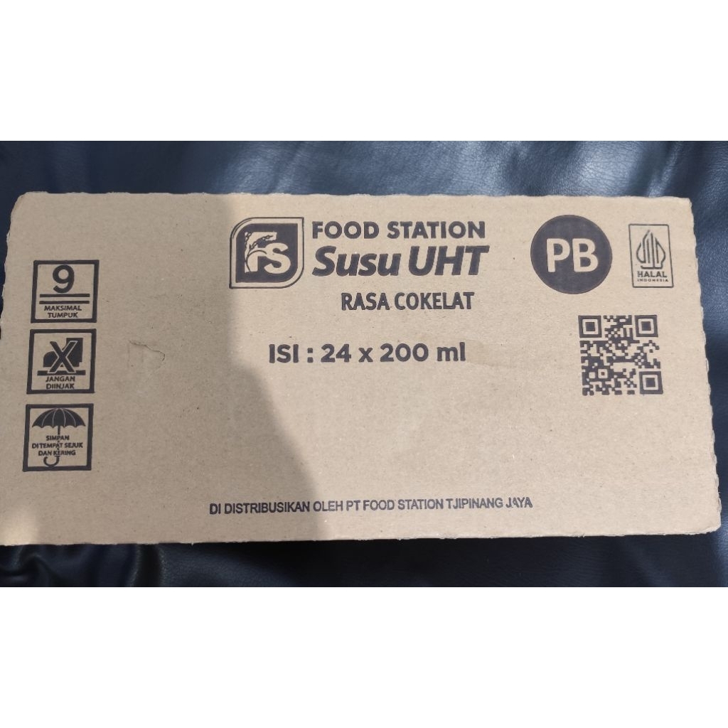 SUSU UHT FOOD STATION 200ML MURAH Exp 2027