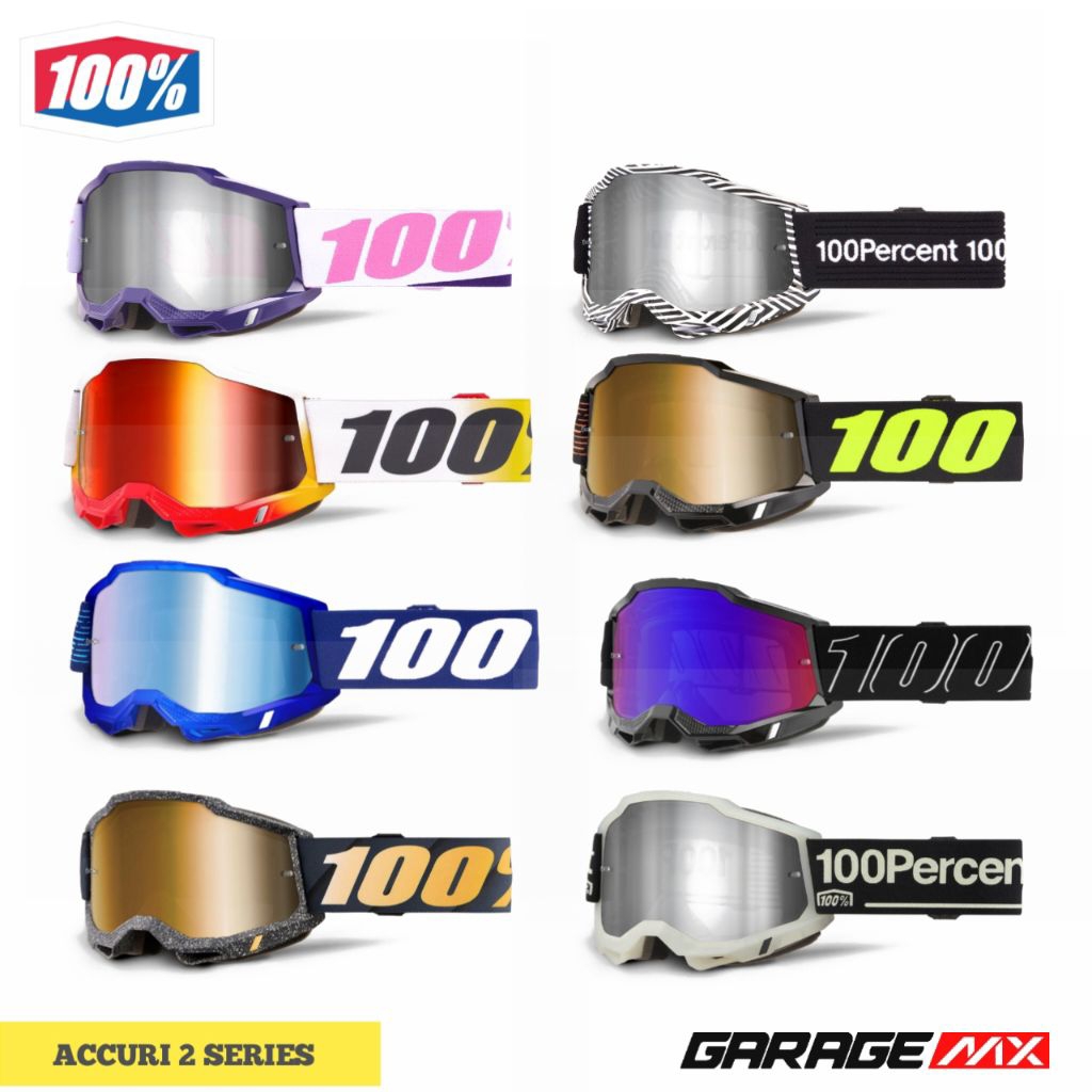 KACAMATA GOGGLE 100 PERCENT ACCURI ORIGINAL.KACAMATA GOGGLE 100 PERSENT MOTOCROSS GOGGLE TRAIL