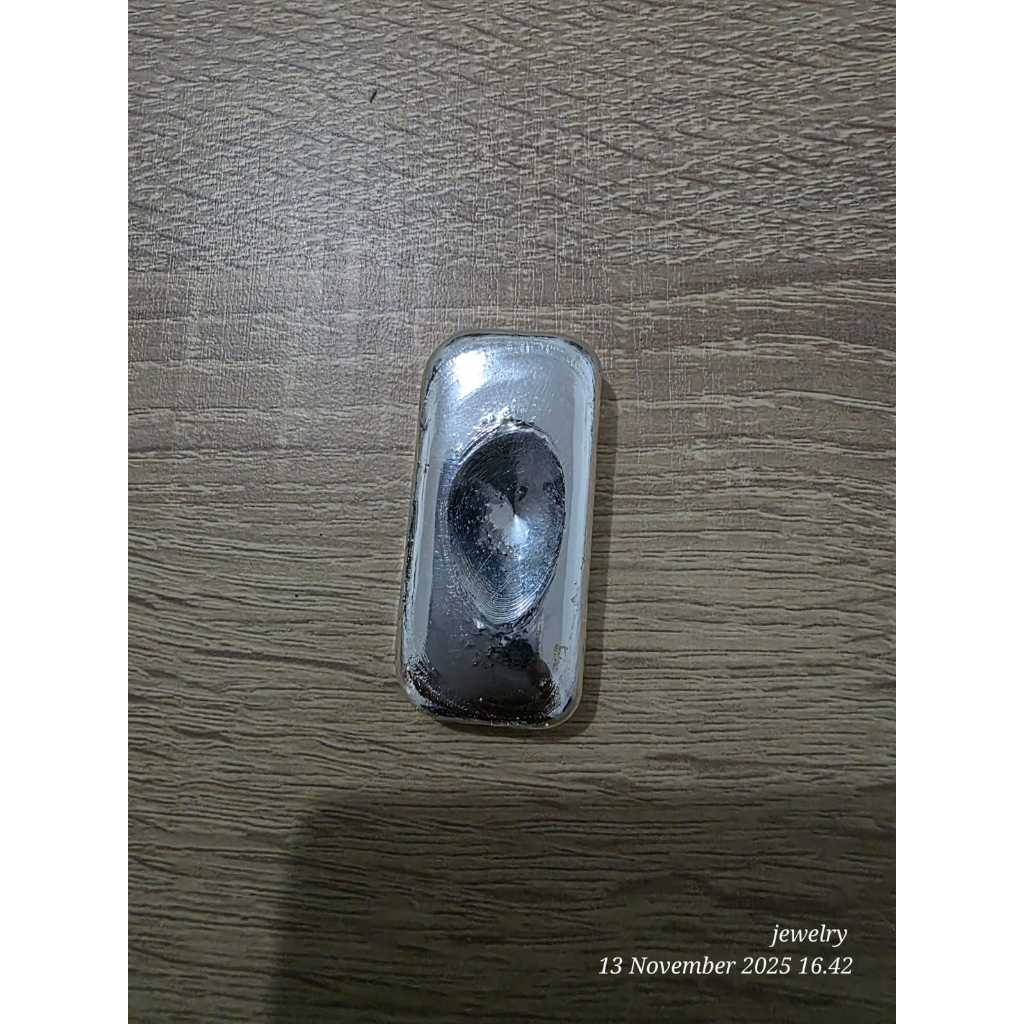 perak murni asli batangan 99,9%.berat 100gram