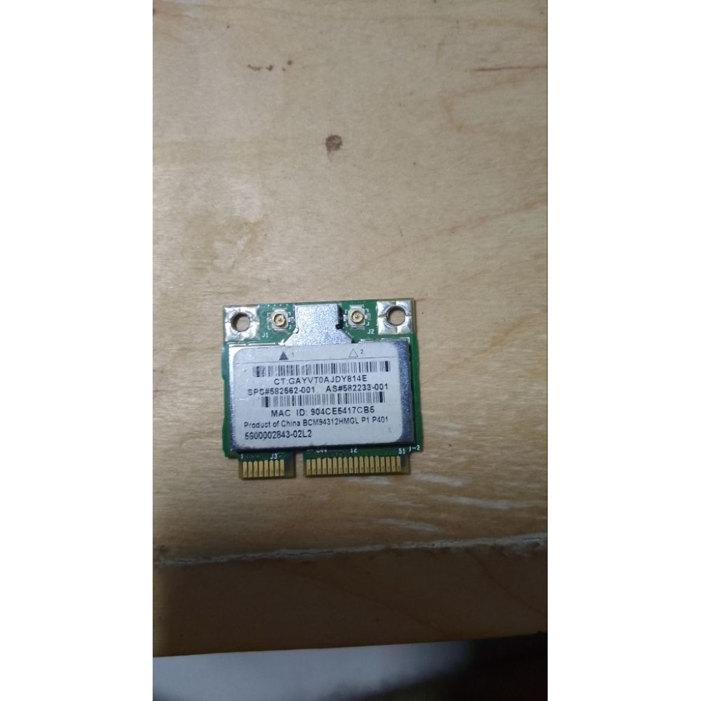 Wifi card laptop HP Elitebook