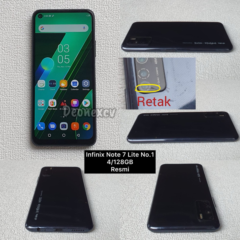 Infinix Note 7 Lite 4/128GB Resmi