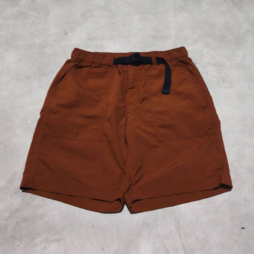 Celana pendek nylon utility musinsa standar coklat