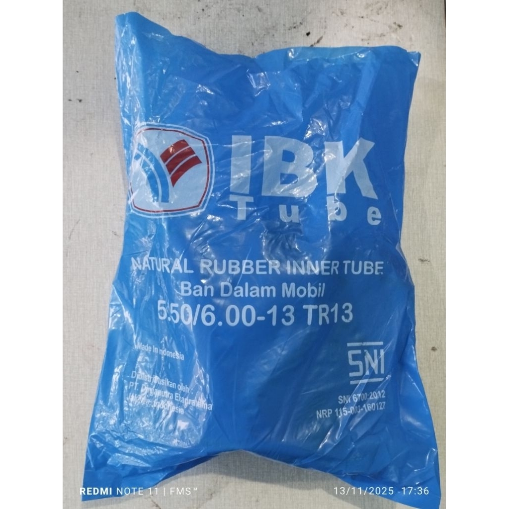 IBK BAN DALAM MOBIL UKURAN 550/600-13