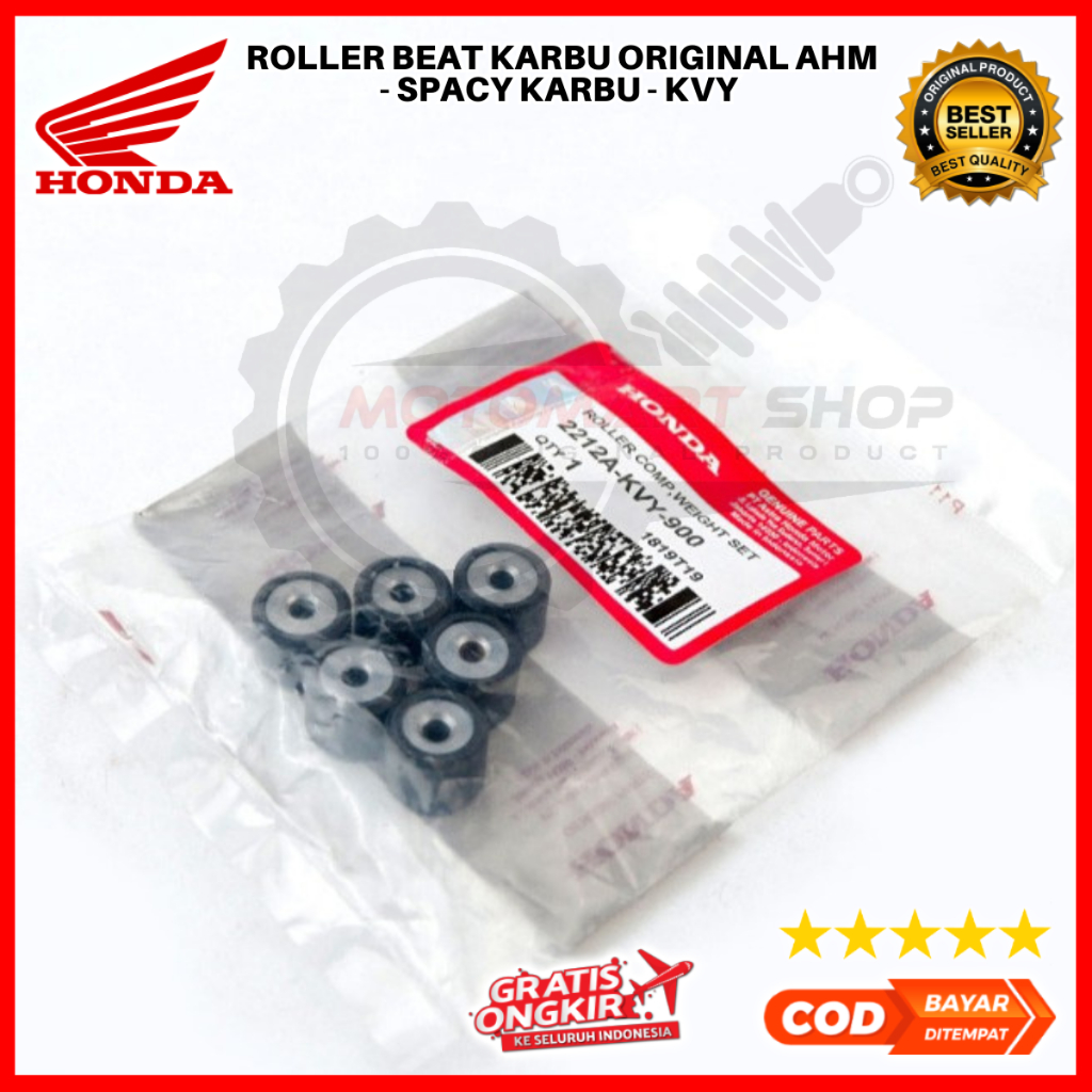 Roller beat karbu Original AHM - Spacy Karbu - KVY motor