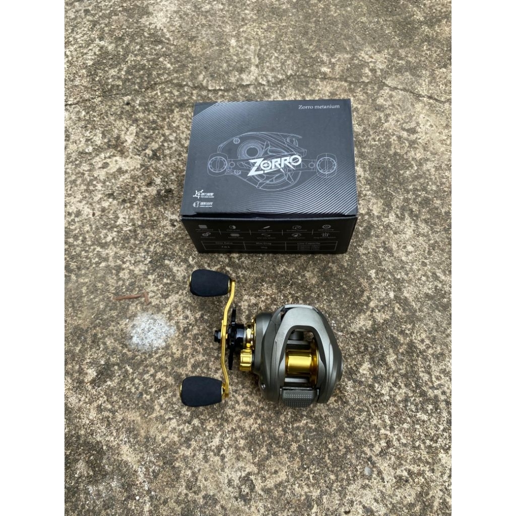 Zorro metanium Reel Bc drg clicker