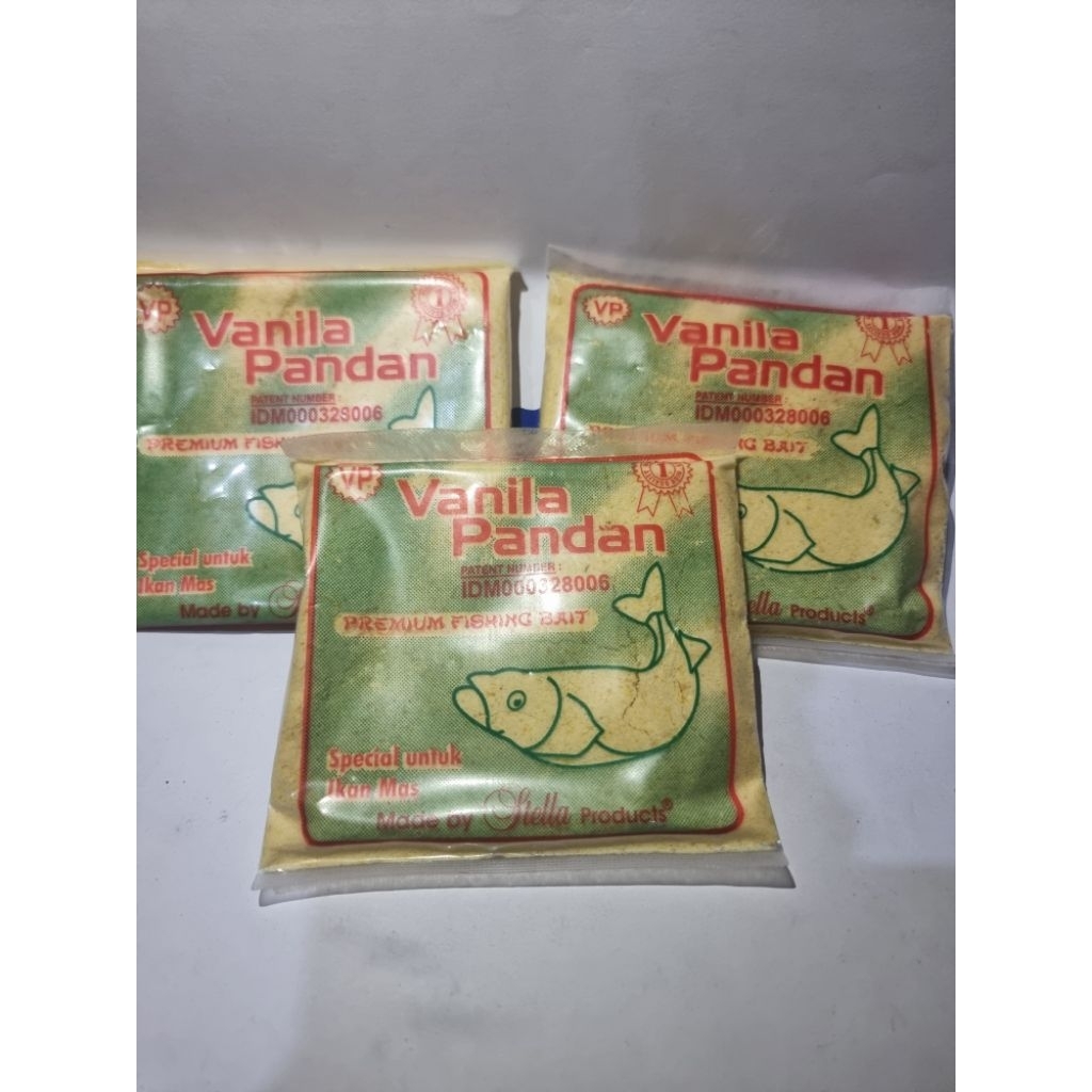 Umpan Pelet Stella Vanila Pandan Spesial ikan mas/Tombro
