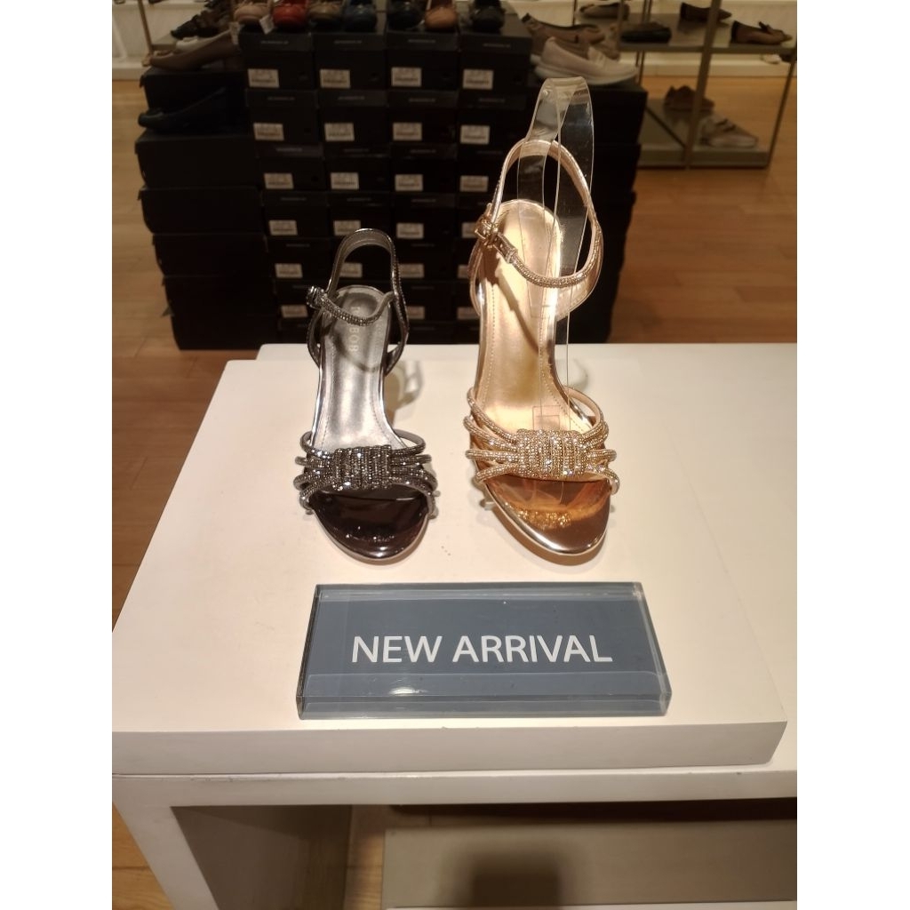 BE BOB ‼️sepatu sandal pesta wanita heels 8cm mewah blink blink