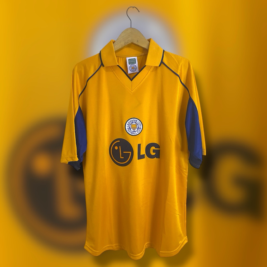 Leicester City Away Kit 2002/03 Retro Shirt Official tag Score Draw  ALL ORIGINAL