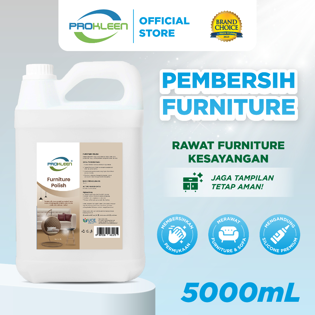 PROKLEEN Pembersih Pengkilap Mebel Furniture Polish 5L