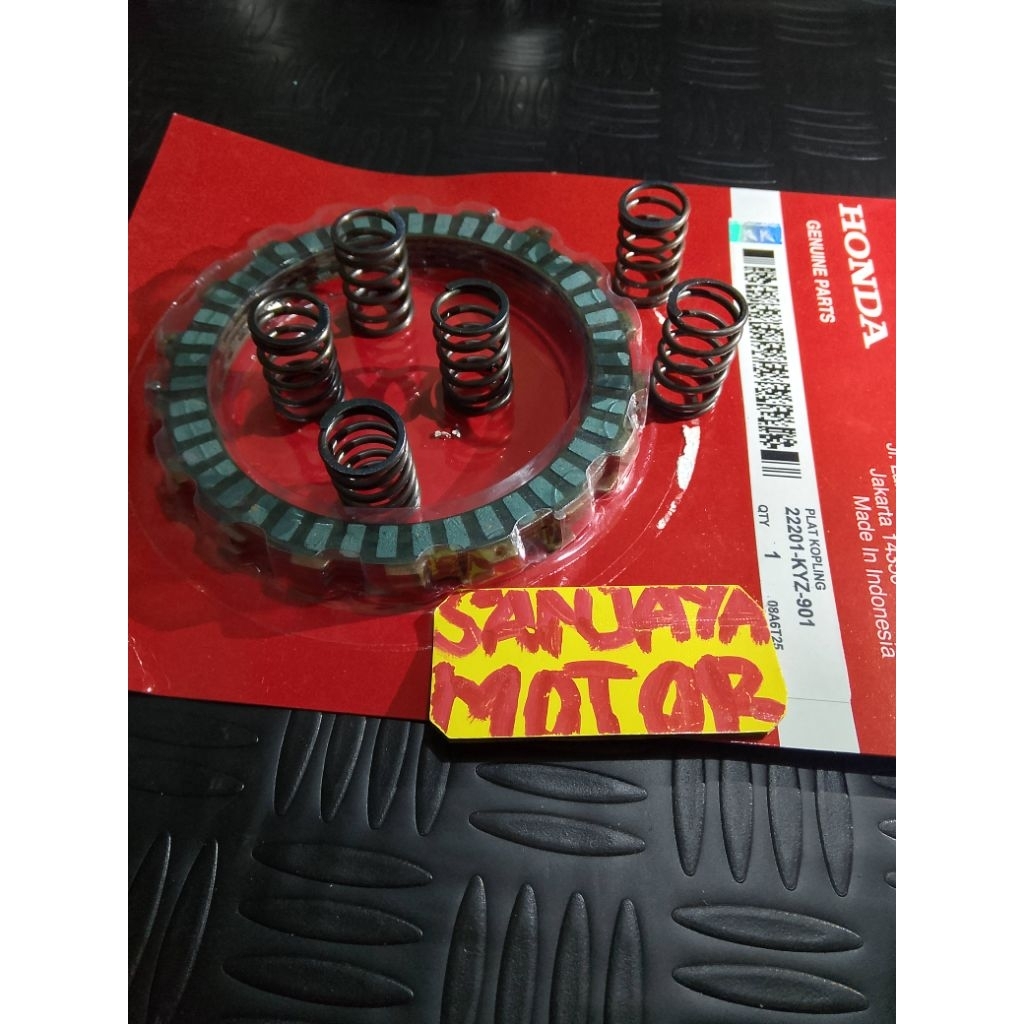 KAMPAS KOPLING,+ PER KOPLING SUPRA X 125 HELMIN KYZ