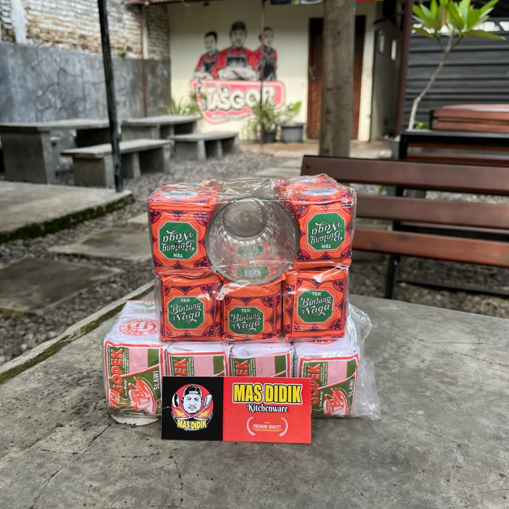 Satu Set Teh Sepet Wangi teh gopek Dan Teh Naga