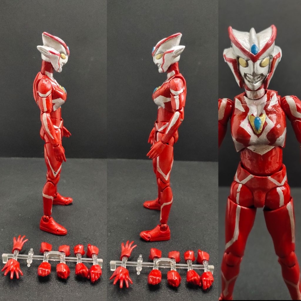 Shf Ultraman Ultrawoman Kagura Custom Junk