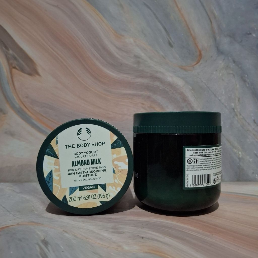 the body shop love almond milk body yogurt