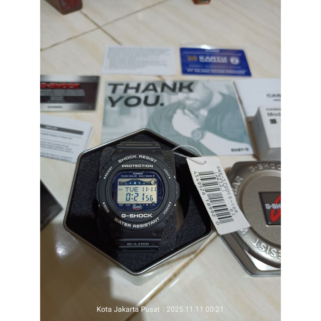 G Shock GWX 5700CS 1DR (Second Likenew)