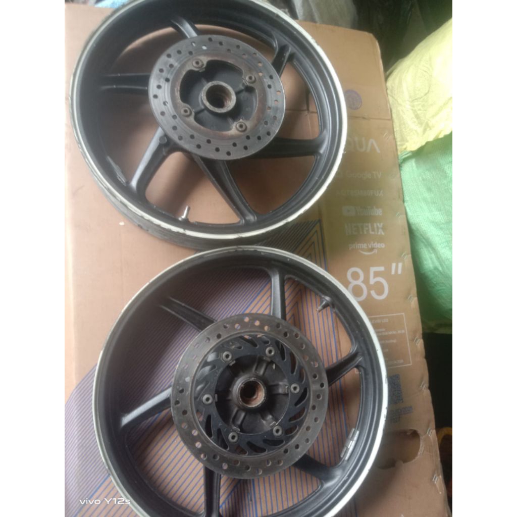 VELG VELEK HONDA MEGA PRO MONO / CBR 150 OLD PNP NINJA RR NEW