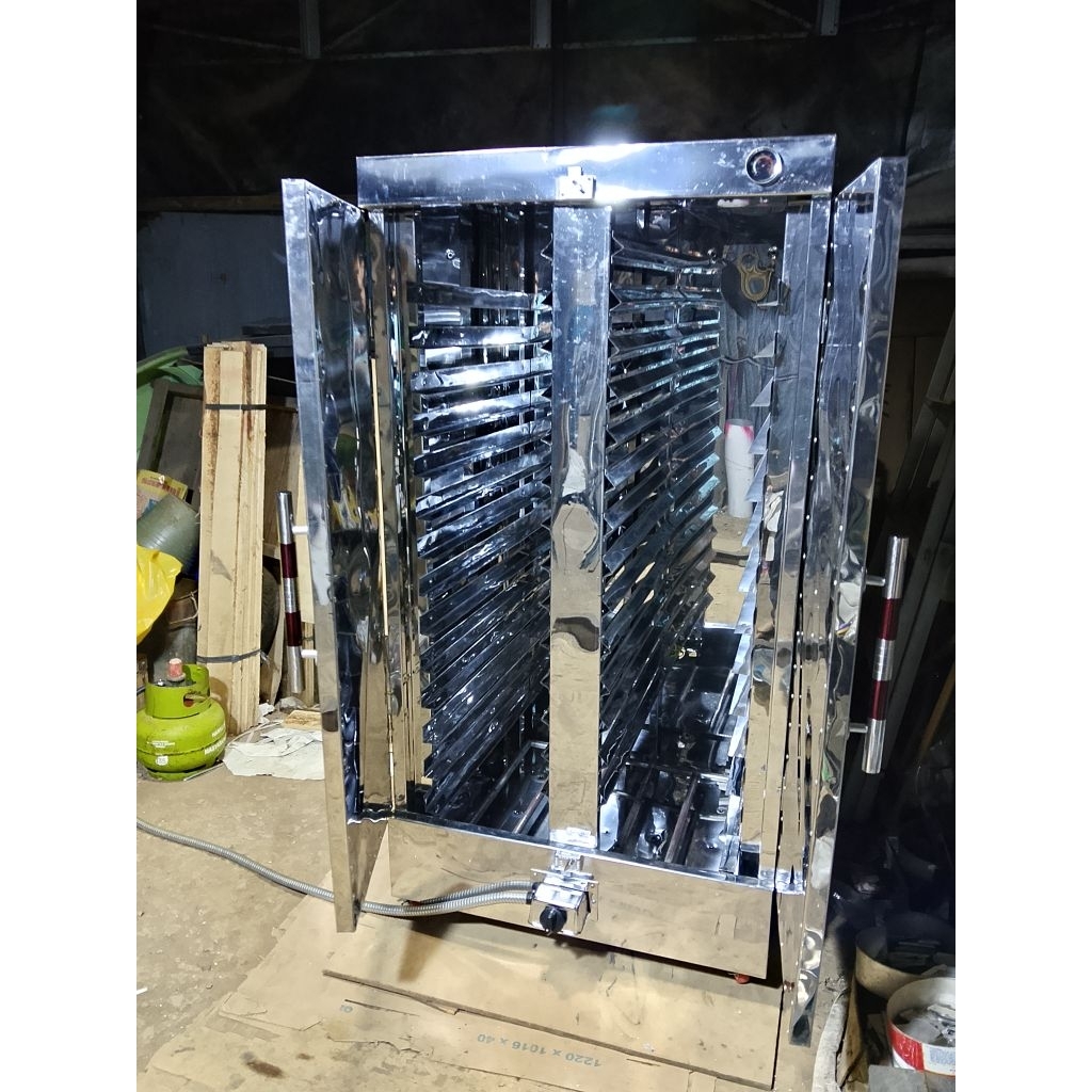 pengering ompreng Otomatis 84 tray/mesin pengering podtray otomatis/oven pengering ompreng mbg GRATI