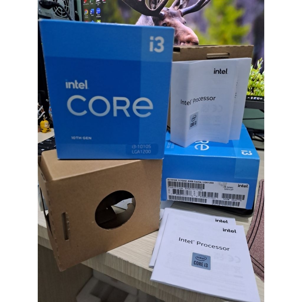 Dus box prosesor i3 10105 LGA1200