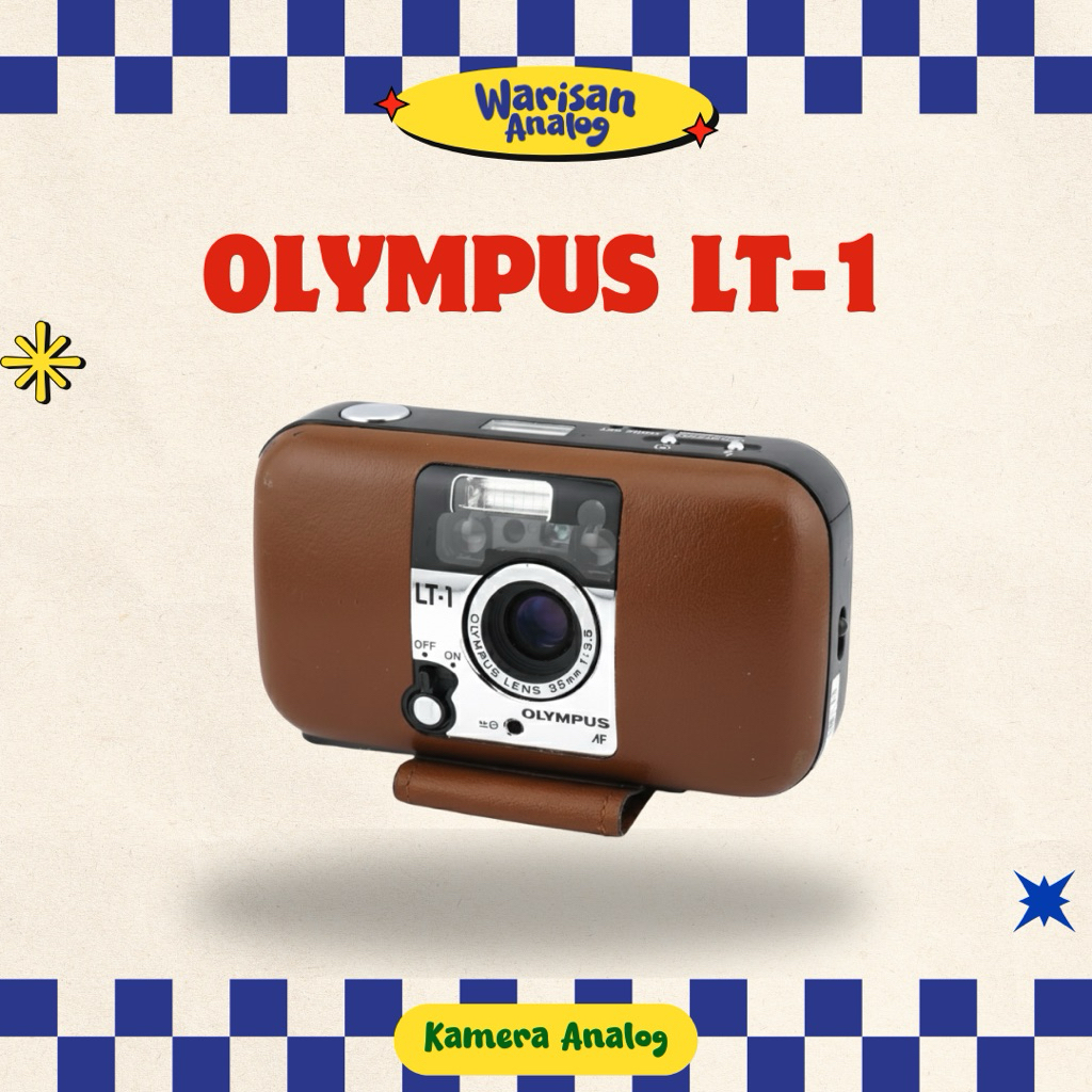 KAMERA ANALOG OLYMPUS LT-1 | REUSABLE CAMERA FILM 35MM | HASIL FOTO RETRO | COCOK UNTUK PEMULA | KAM