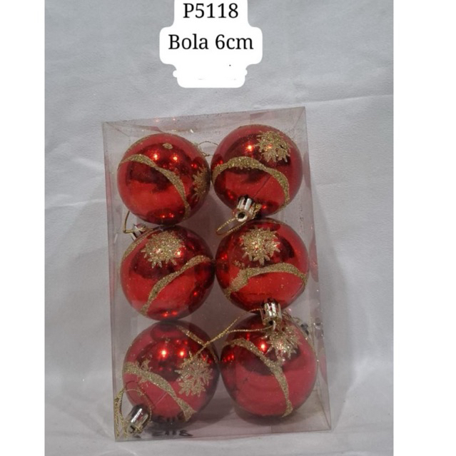 bola natal murah premium bola natal gold bola natal  bola natal hiasan pohon natal aksesoris pohon n