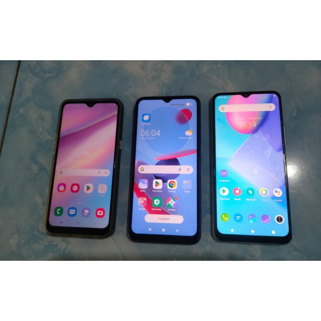 Hp random terbaru original oppo/vivo/infinix ram 6/8gb internal 128gb normal siap pakai dijamin term