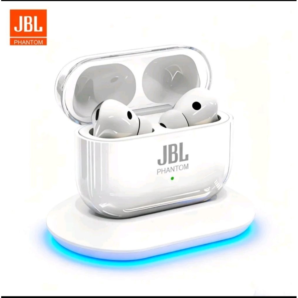 Headset / earphone/ Tws JBL phantom super bass Headphone Nirkabel Earphone Bluetooth denganMikrofon 
