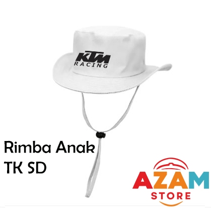 Topi rimba anak laki laki perempuan outdoor sport ktm racing 1
