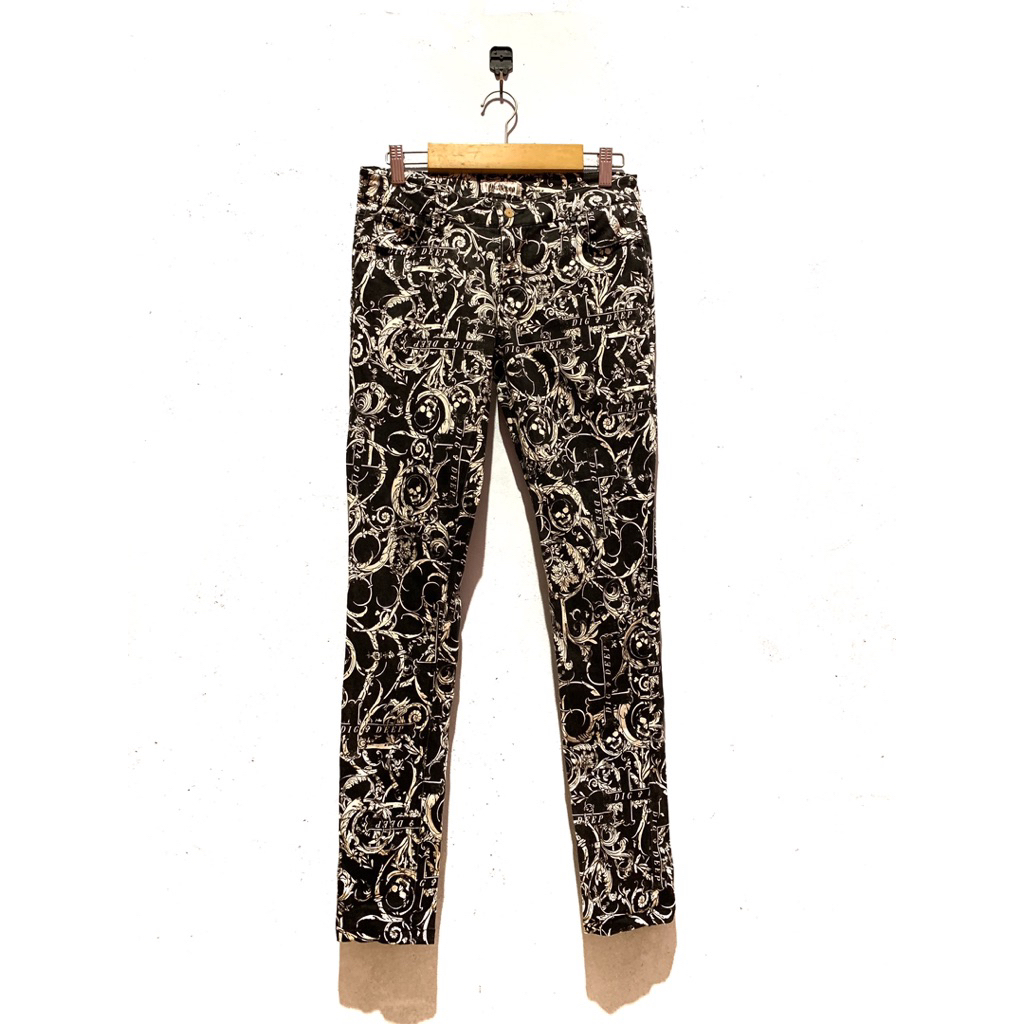 Vintage Pants Dig Deep print punk design ghotic vkei emo