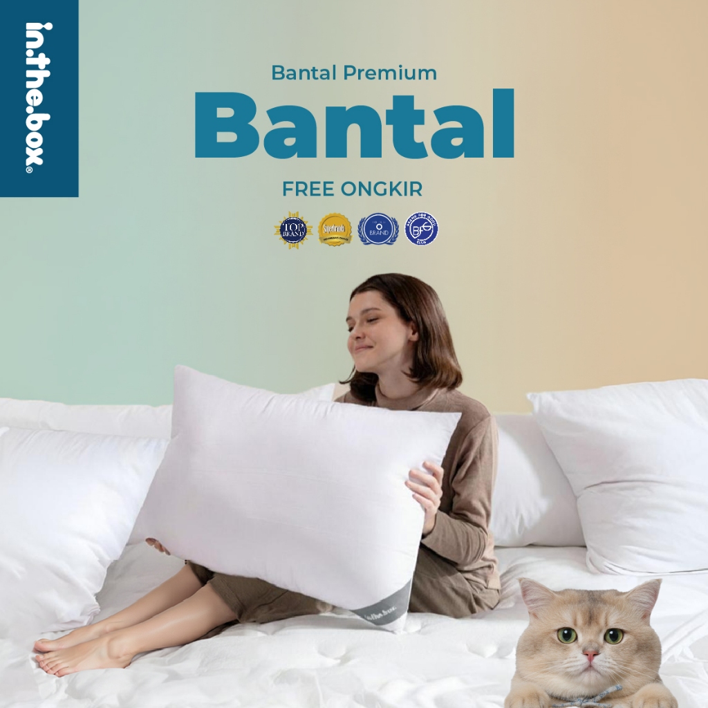 Bantal INTHEBOX (Premium Hollow Fiber)