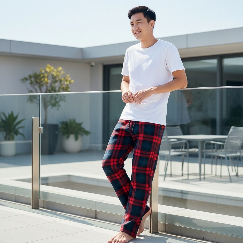 [ bayar di tempat ] CELANA TARTAN PRIA TARTAN PANTS PRIA CELANA TARTAN MOTIF KOTAK TARTAN COWOK