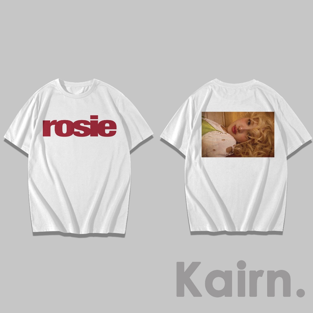 HG SHOP - KAOS ROSIE / TSHIRT ROSIE / ROSE BLACKPINK / FANSMERCH