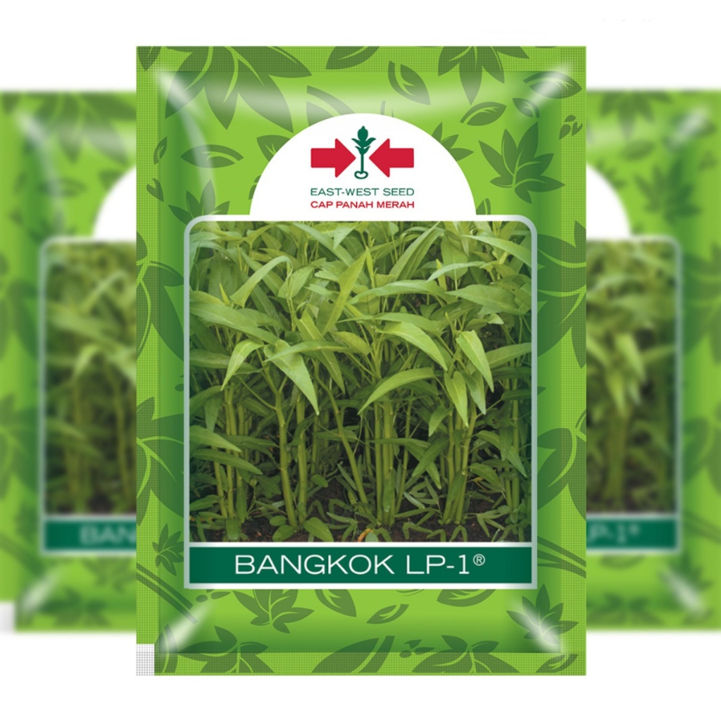 Benih Kangkung BANGKOK LP-1 Original Cap Panah Merah 1 KG