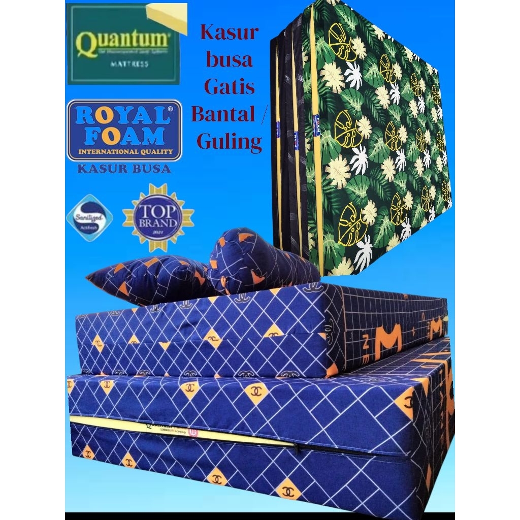 hokyfoam77- KASUR BUSA TERMURAH DAN TERLARIS KASUR Busa Quantum foam & ROYAL FOAM SPON NO 1 MALL