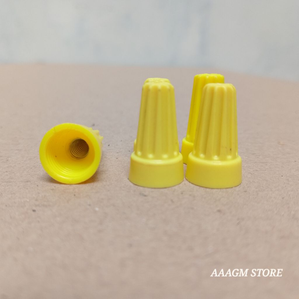 Lasdop kuning / Penutup sambungan kabel