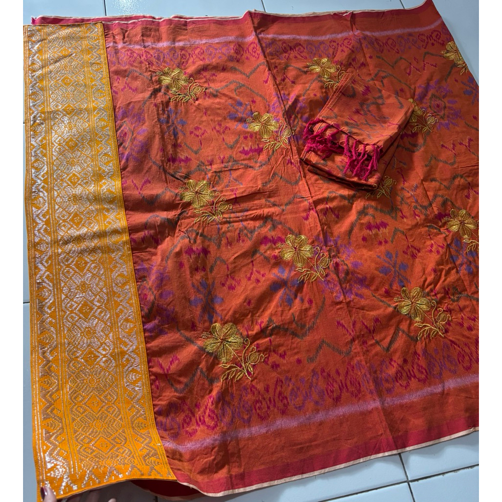 OBRALset endek semi mastuli sugeng tumpal songket ori