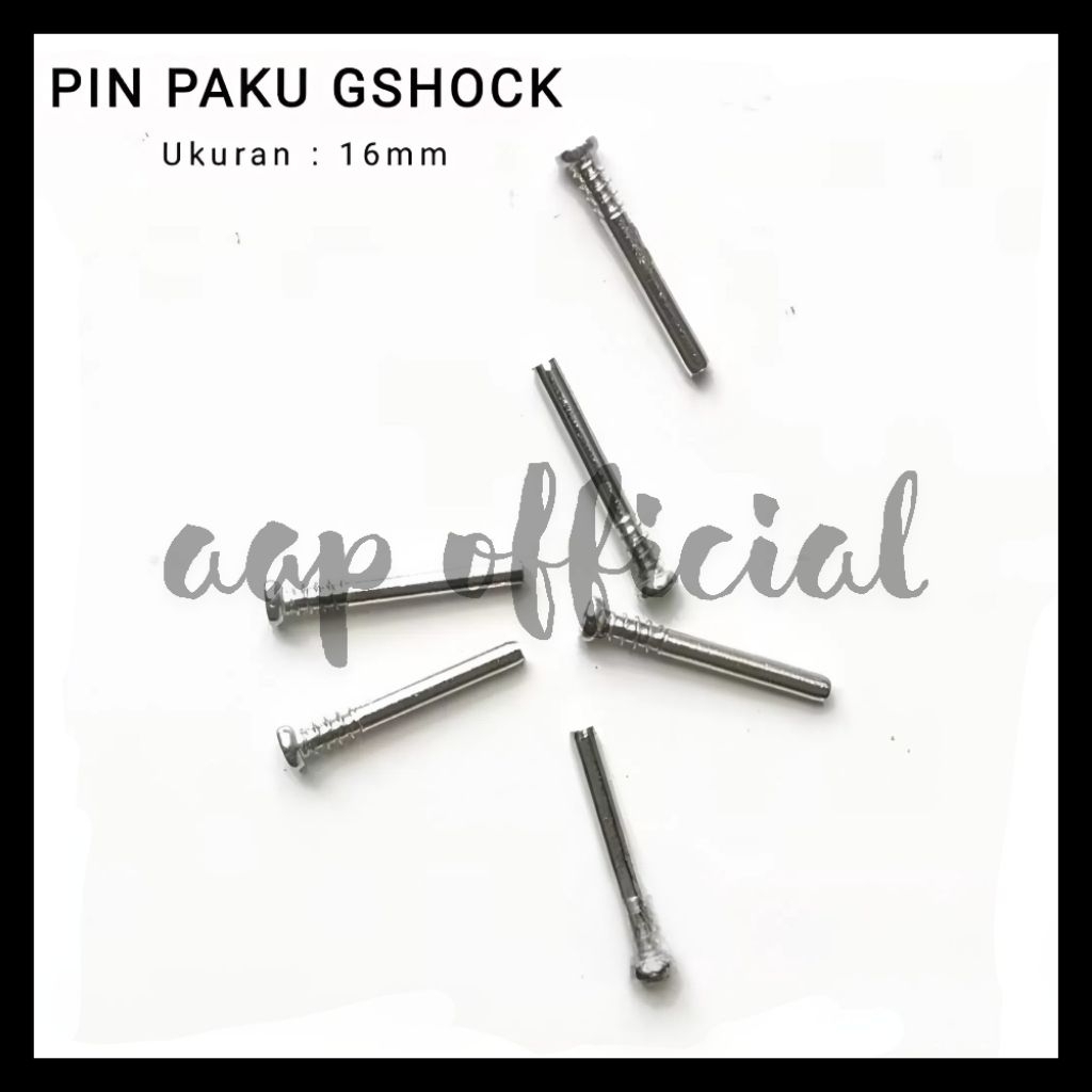 Pen Pin Besi Spring Bar Paku Tali Jam Tangan Casio G Shock Pin Paku G Shock