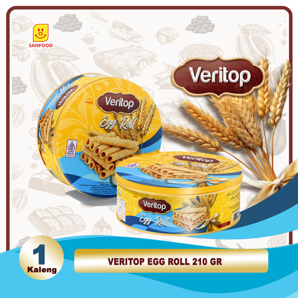 VERITOP EGGROLL 210GR