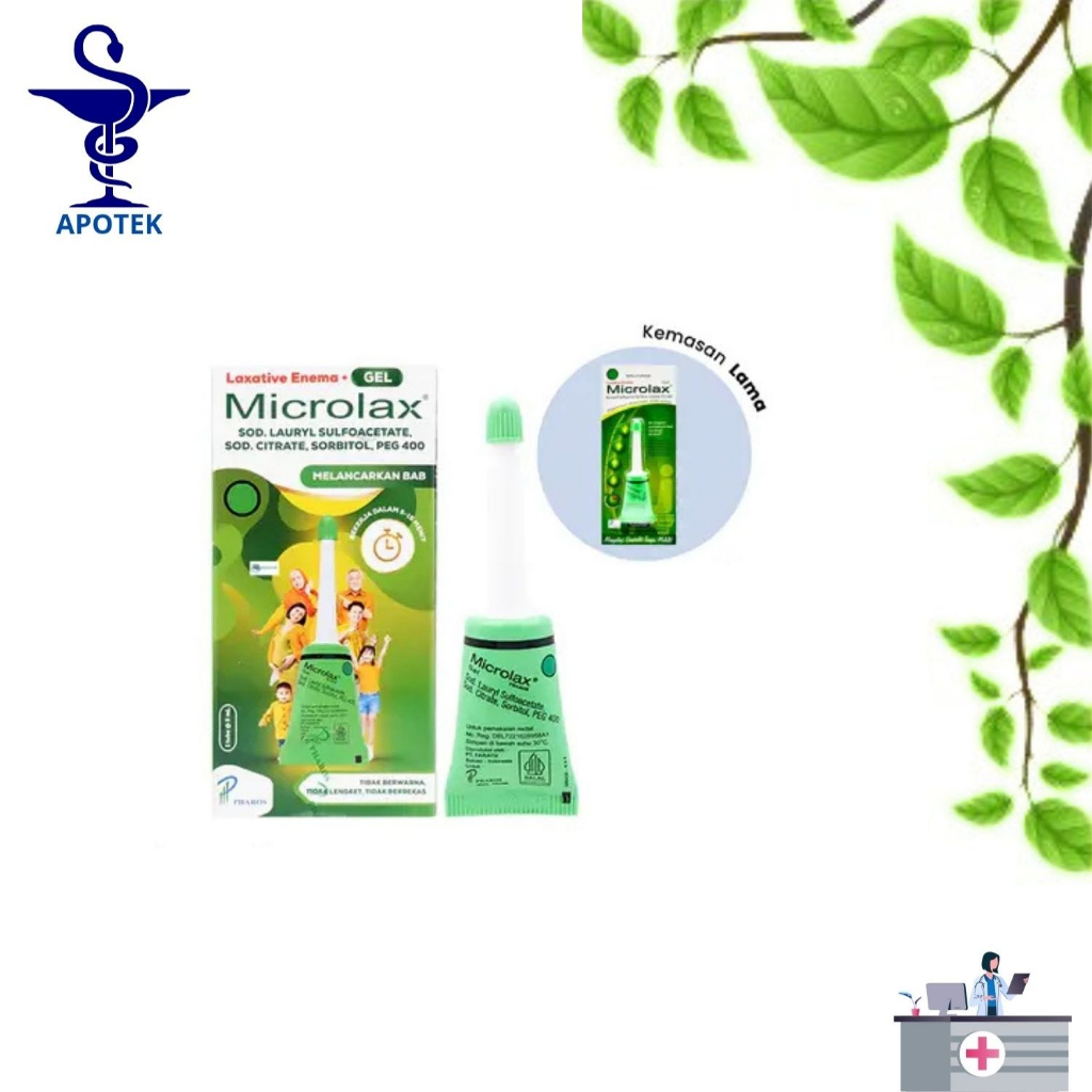 Microlax Gel 5mL Atasi Sembelit Dewasa Anak